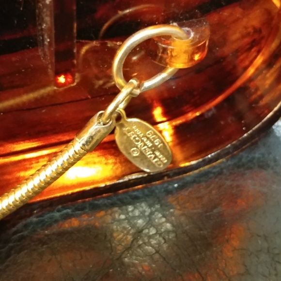 Vintage Givenchy Tortoise Box Clutch - Picture 2 of 8